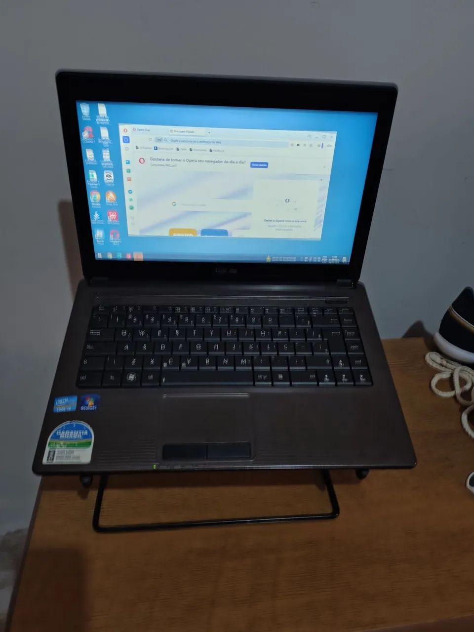 NOOTBOOK ASUS (BOM PARA TRABALHAR) - Foto 4