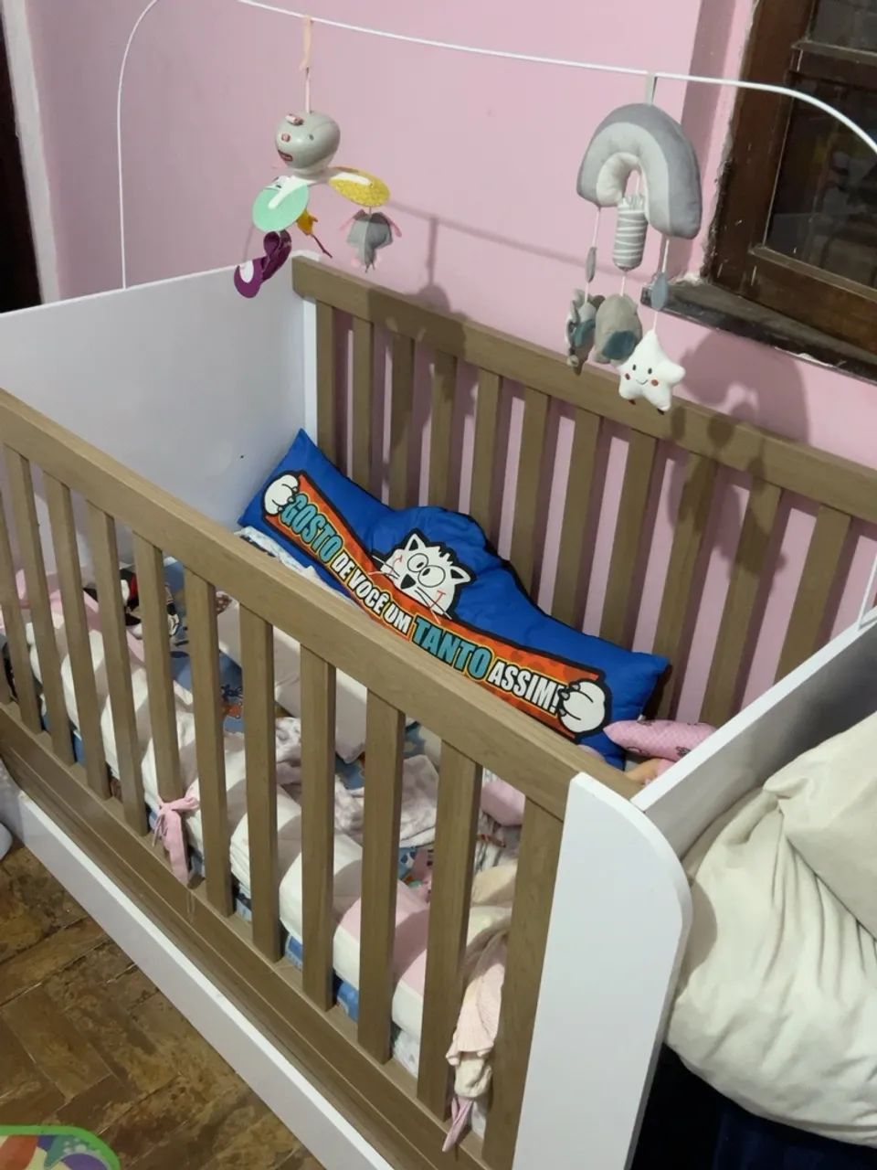 Berço vira cama + cômoda  - Foto 2