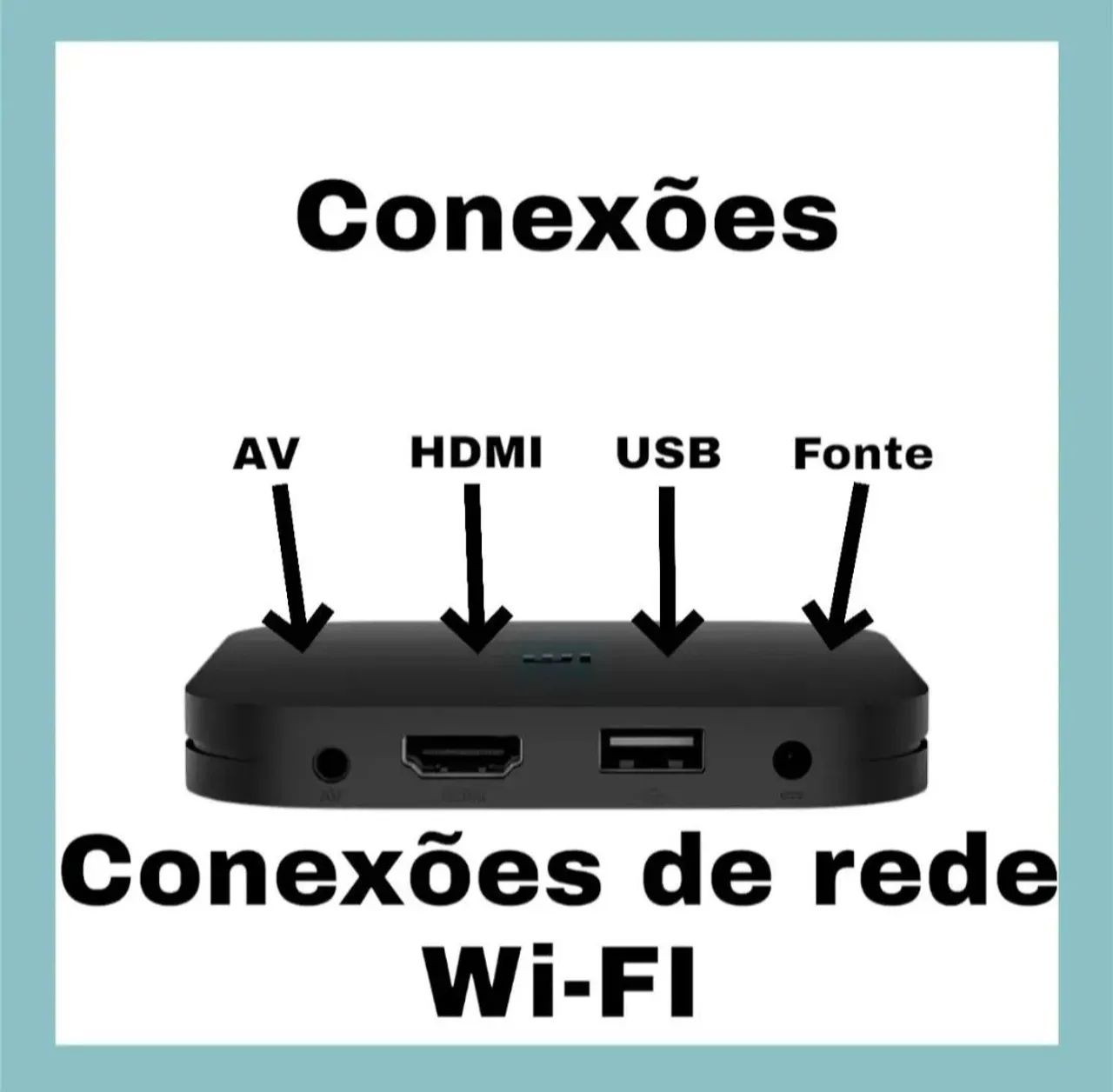 TV box Xiaomi 4k(8GB com 2GB de memória ram) - Foto 3
