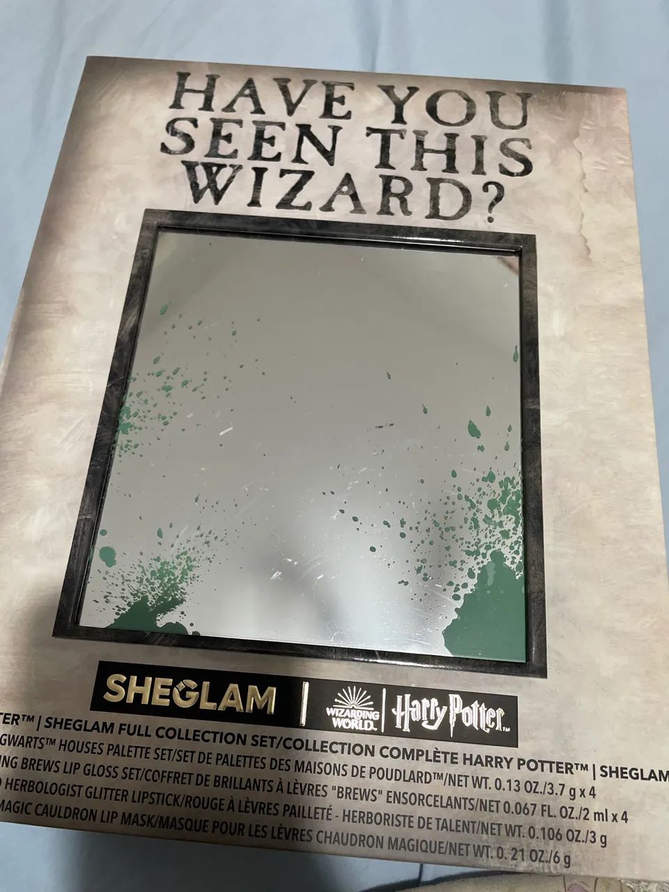 Coleção maquiagem Sheglam Harry Potter