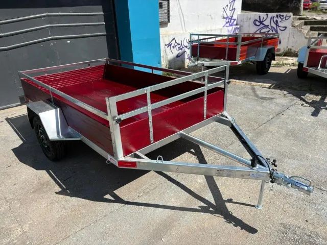 Carretinha 2,50x1,40 - À PRONTA ENTREGA - GALVANIZADA 