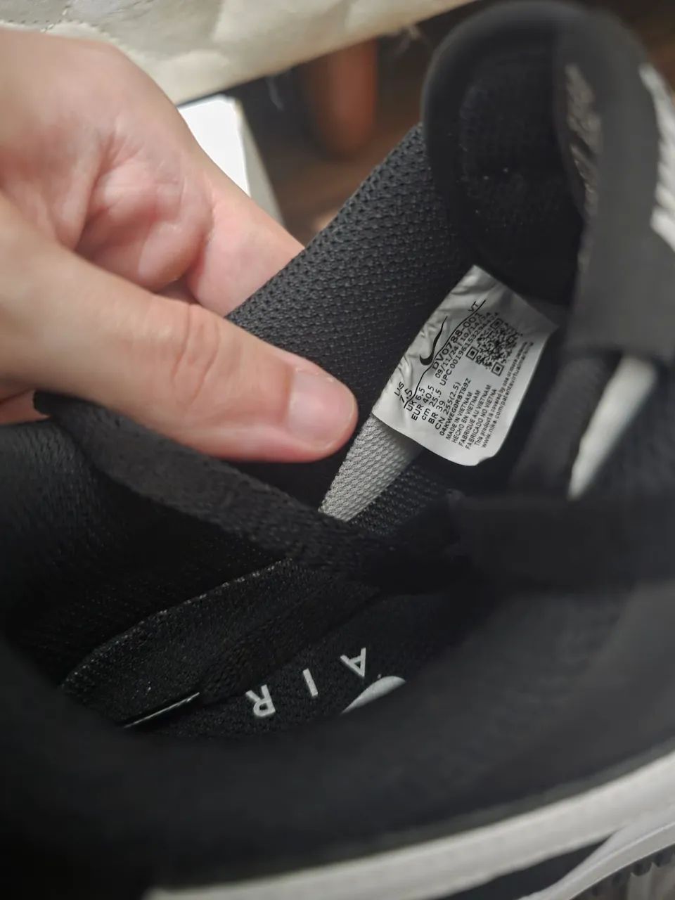 Nike Air Force 1 Low White Swoosh Panda - Foto 5