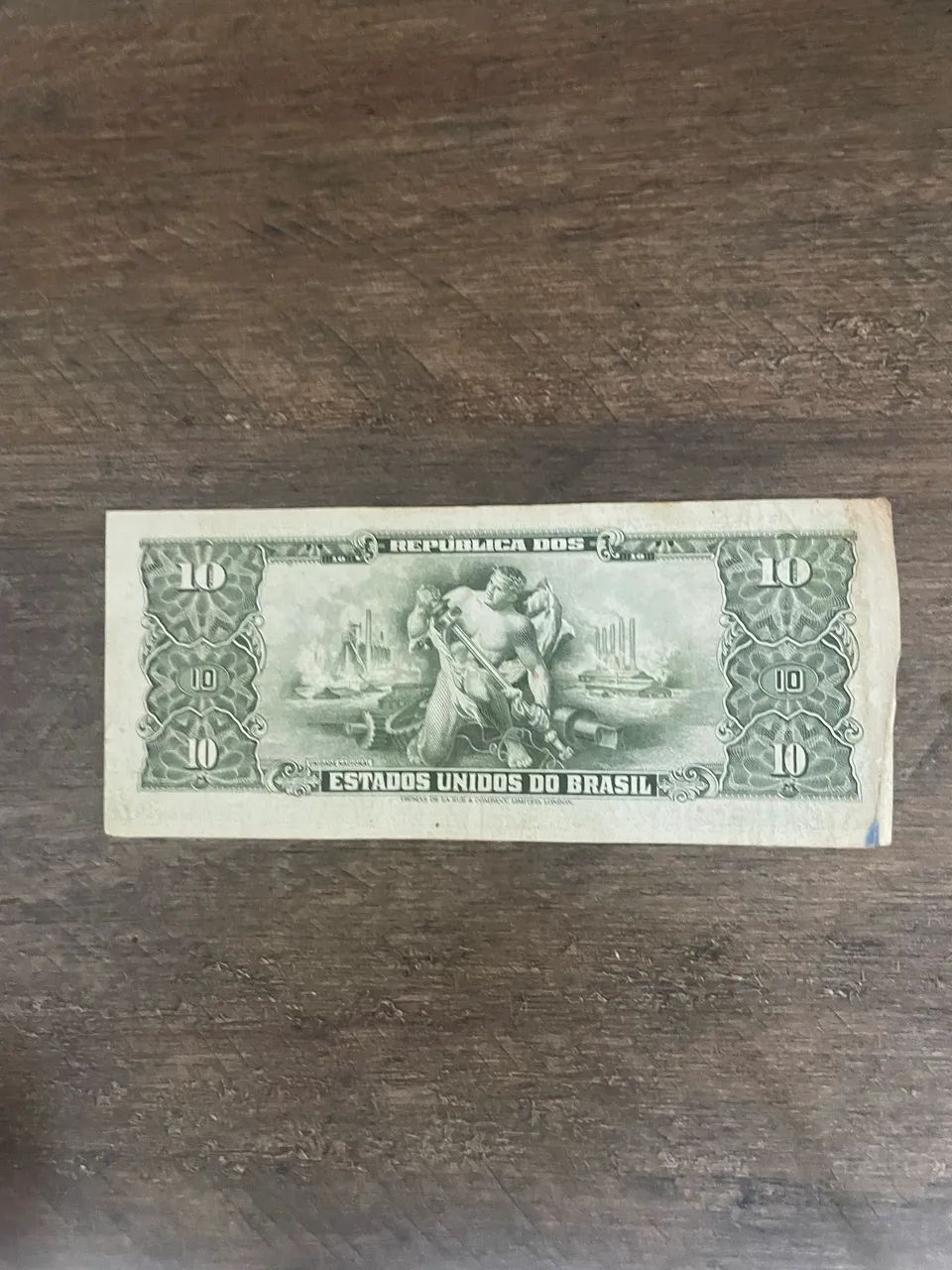 Cédula de 10 Cruzeiros Getúlio Vargas - Foto 2