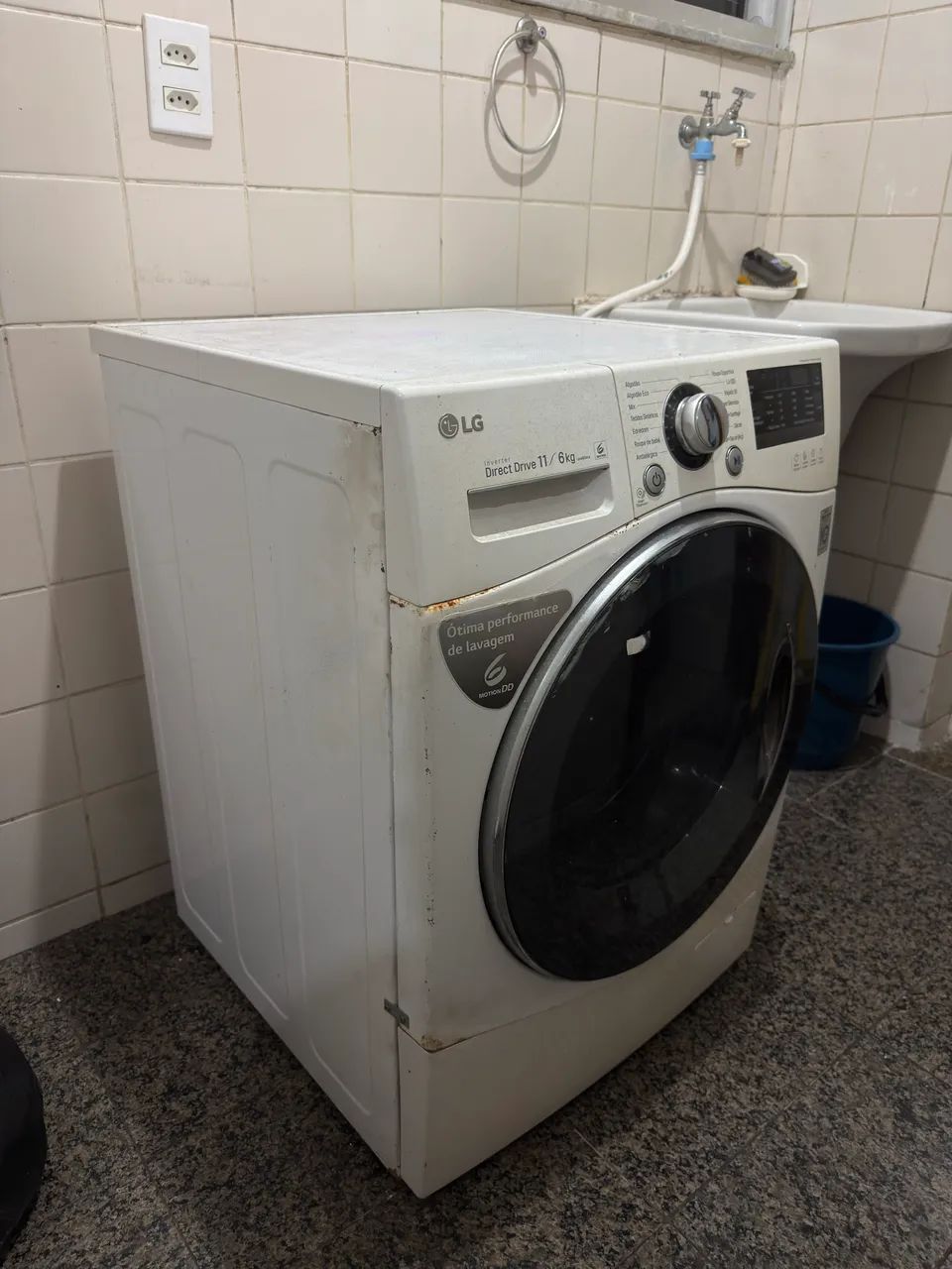 Maquina lava e seca LG inverter 