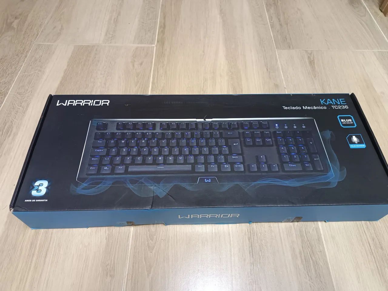 Teclado mecânico Multilaser Warrior tc 236