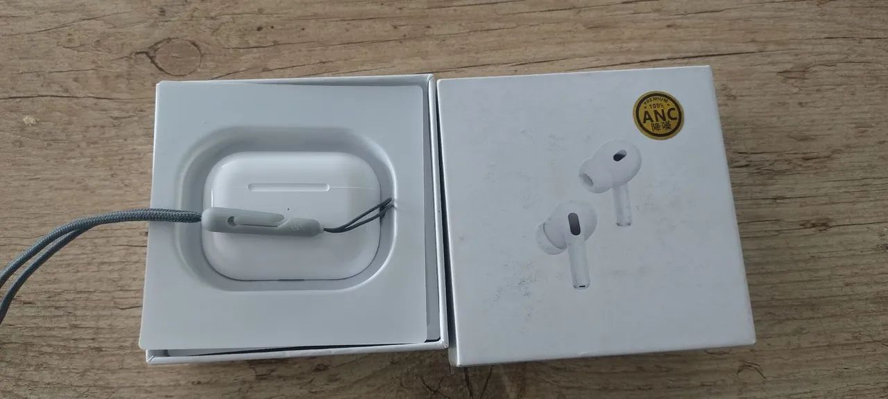 Fone iphone airpods pro original troco por nvme  - Foto 2