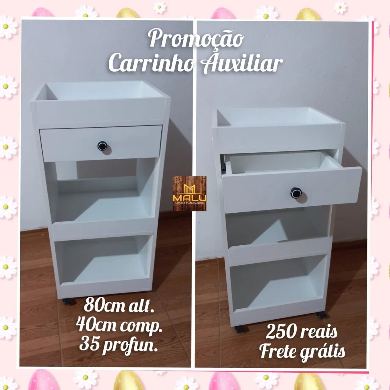 Carrinho auxiliar 