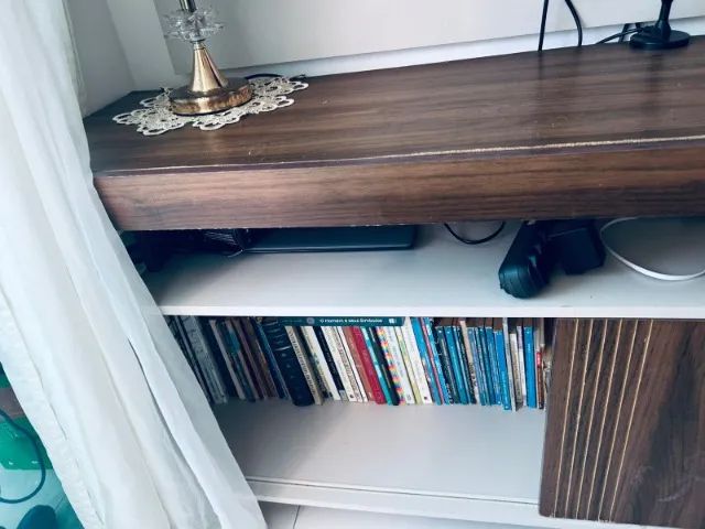 Conjunto de mesa, rack de sala e painel para tv 65580436123267124