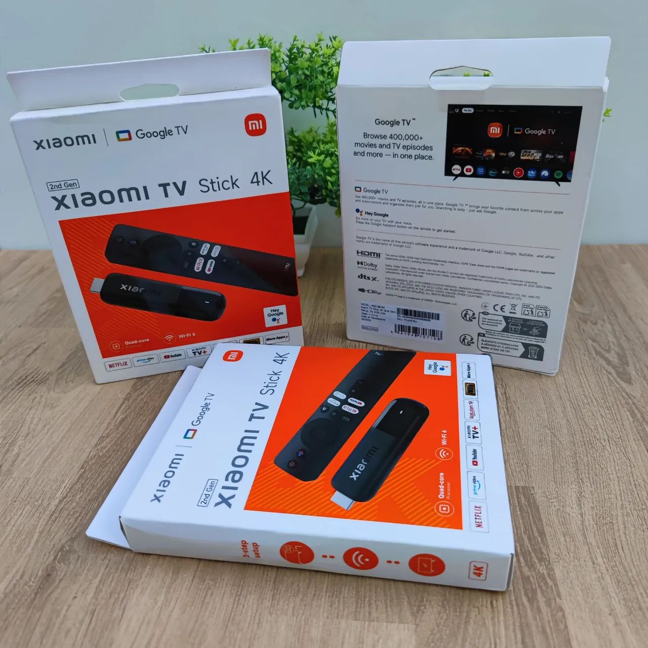 Xiaomi mi  Stick 4k  2a Geração  Google Tv novo na caixa