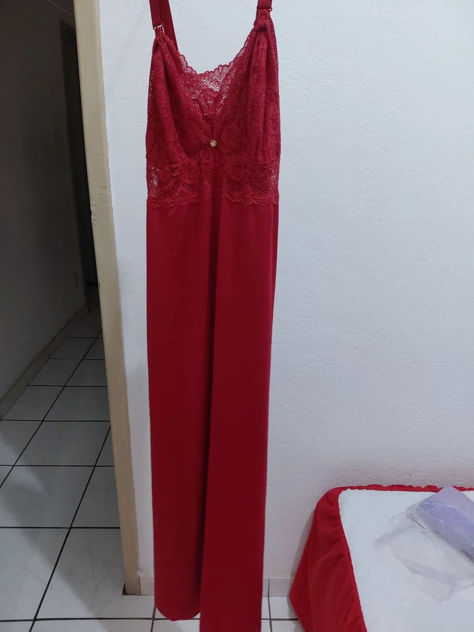 2 camisolas de amamentação com robe - Foto 3