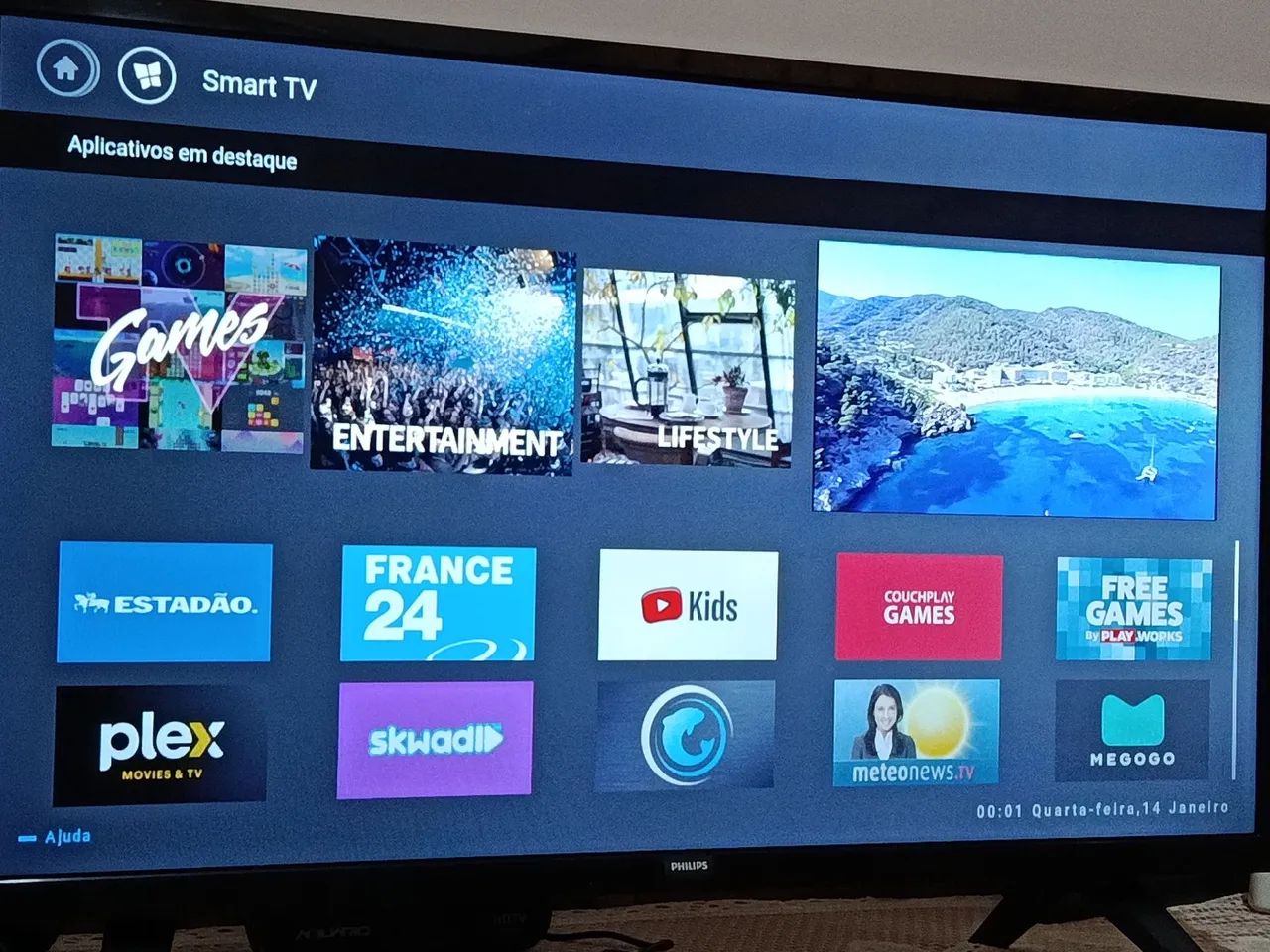 Smart tv Philips 32 polegadas  - Foto 2