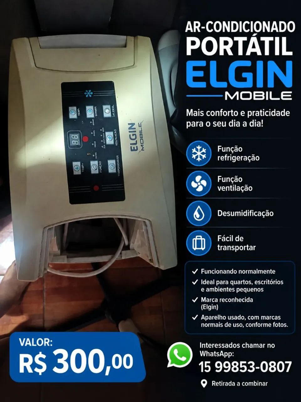 Ar condicionado portátil  - Foto 2