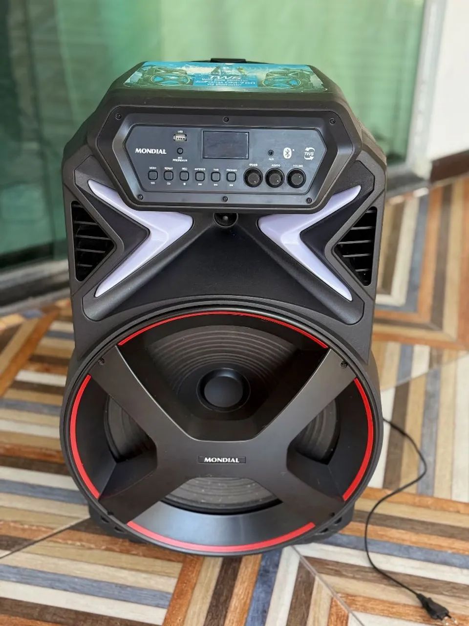 Caixa de som 700w mondial - Foto 2