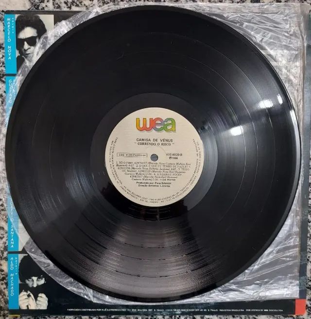 Vinil Lp Camisa De Vênus Correndo O Risco - Foto 4