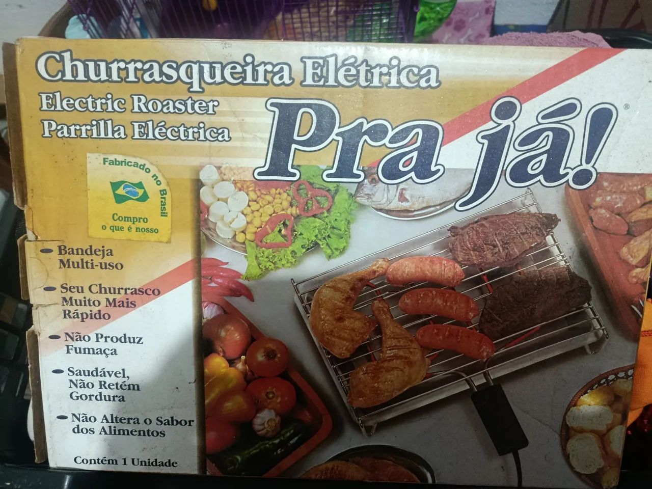 Churrasqueira elétrica 