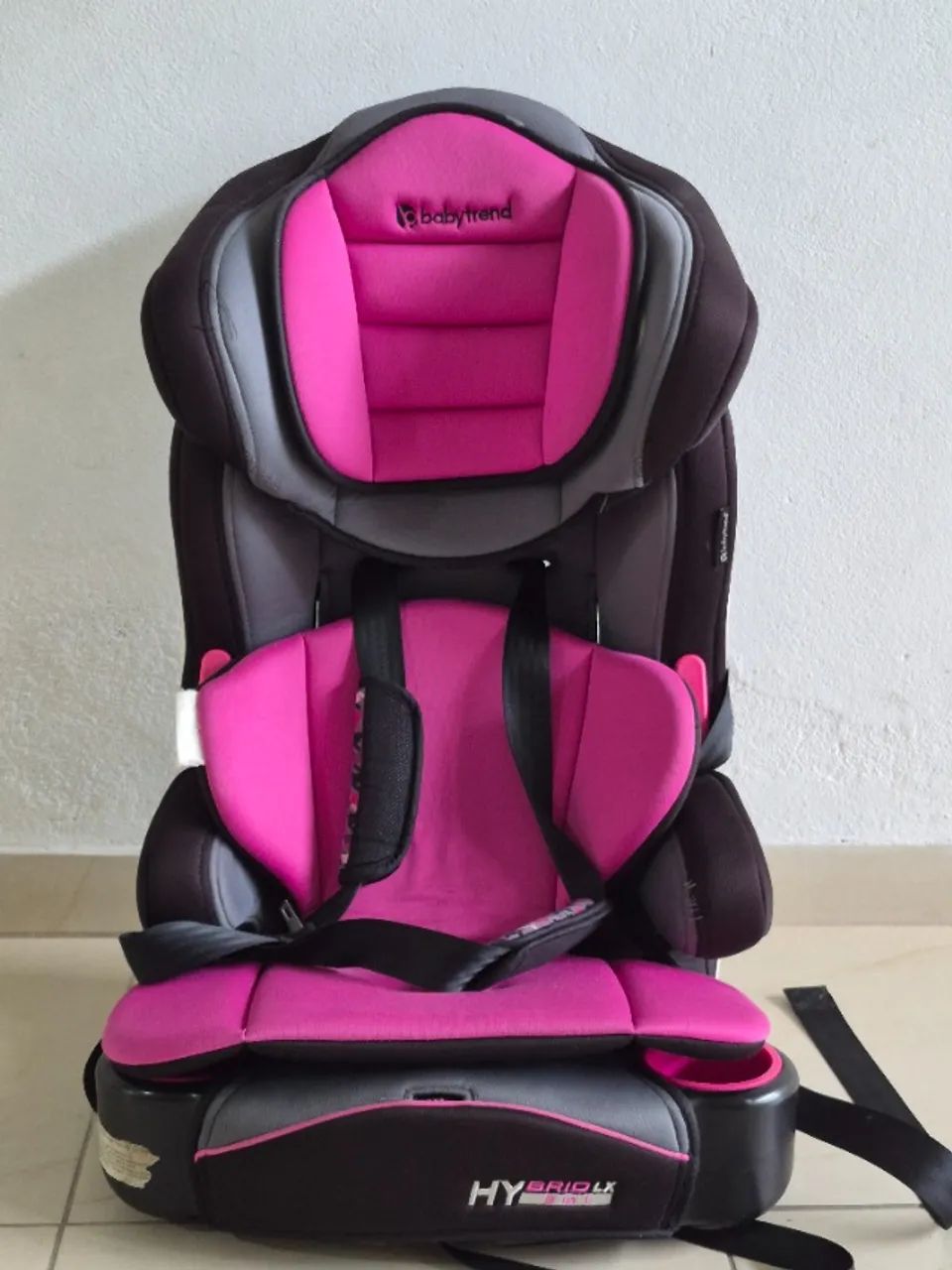 Cadeirinha Infantil Rosa Para Carro Bebê E Criança - Foto 3