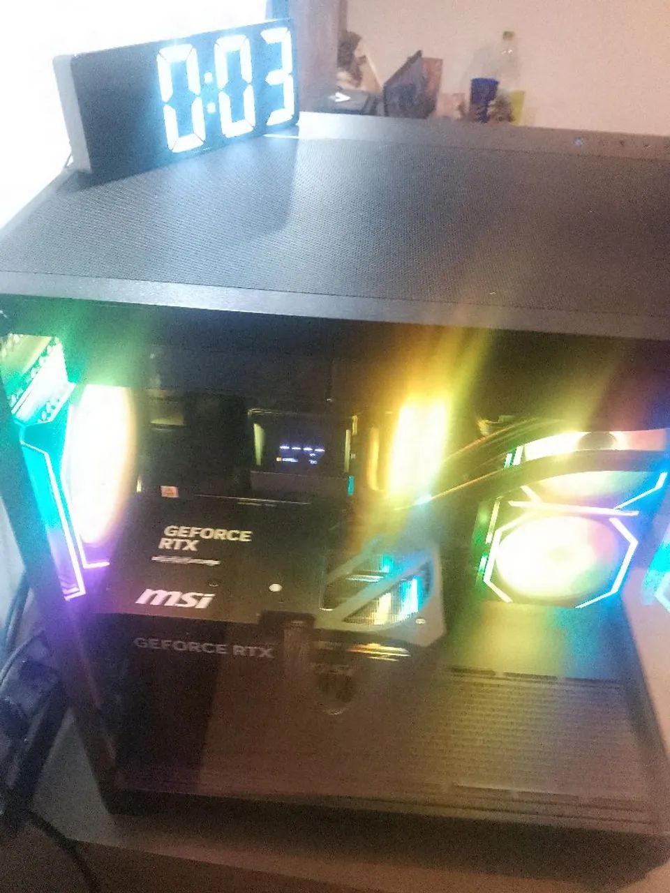 Vendo PC gamer am5 9700x + 5070 2x16GB - Foto 4