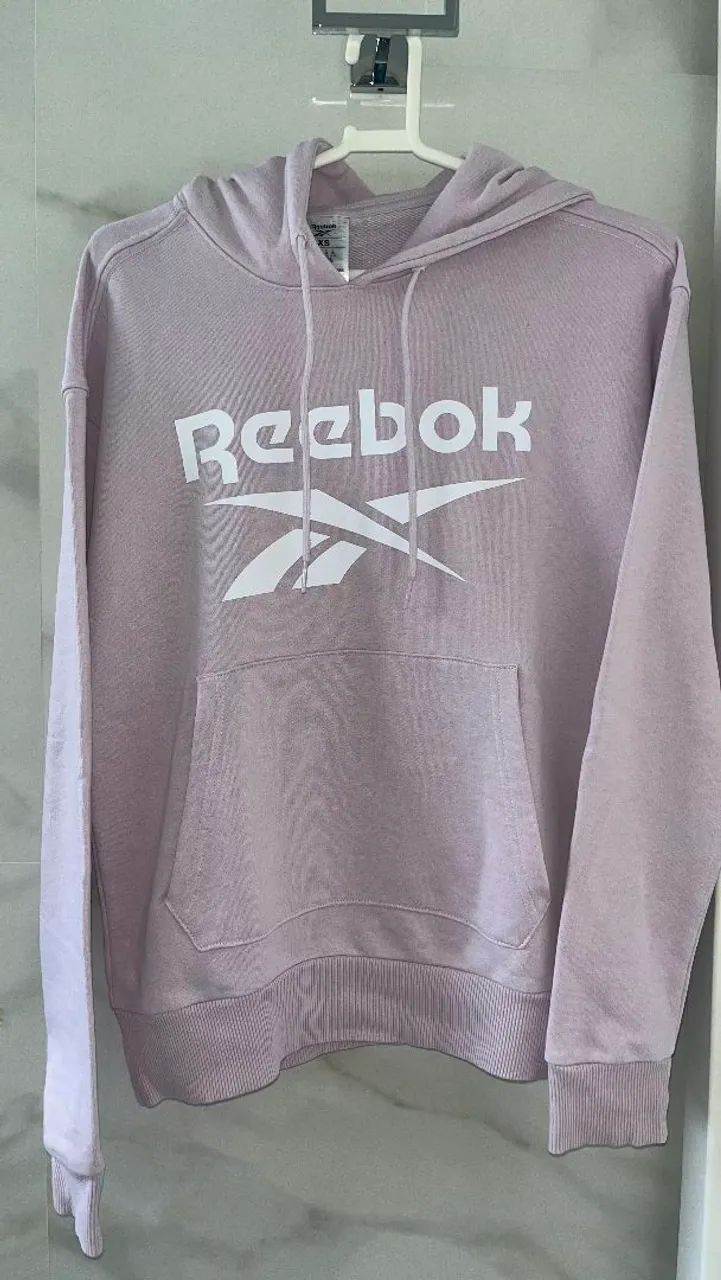 casaco moletom fechado reebok - Foto 5