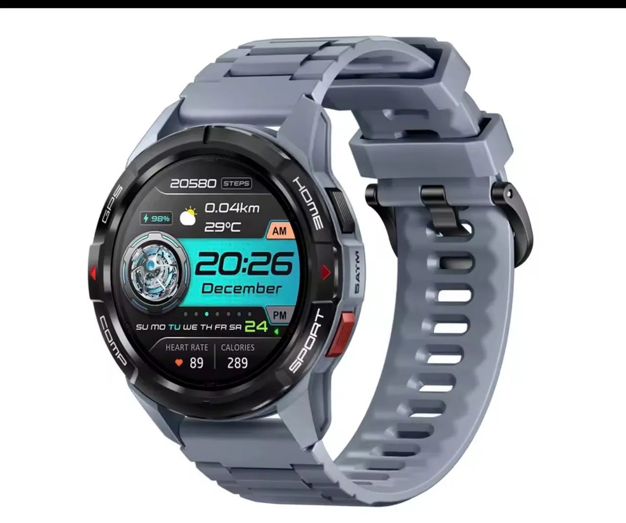 Smartwatch Mibro GS Active GPS - 1000 Nits + 2 Pulseiras - Foto 4