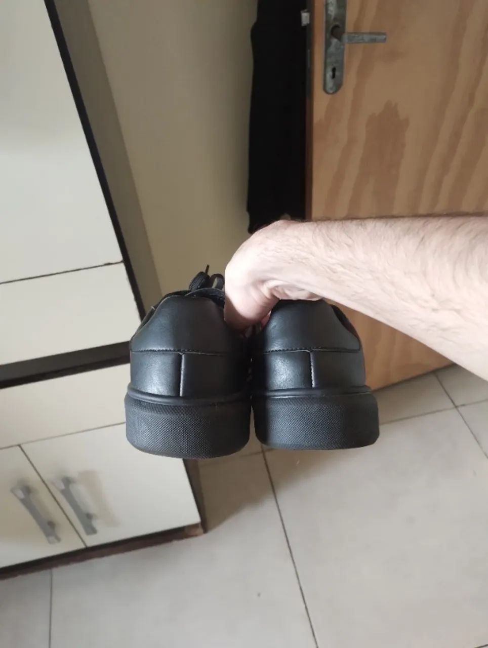 tênis casual preto - Foto 2