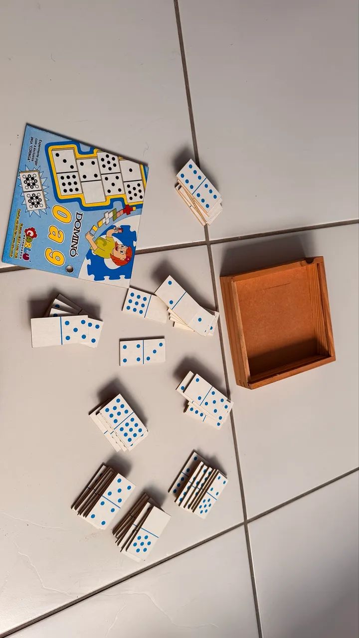 Dominó 0 a 9 Carlu Brinquedos 