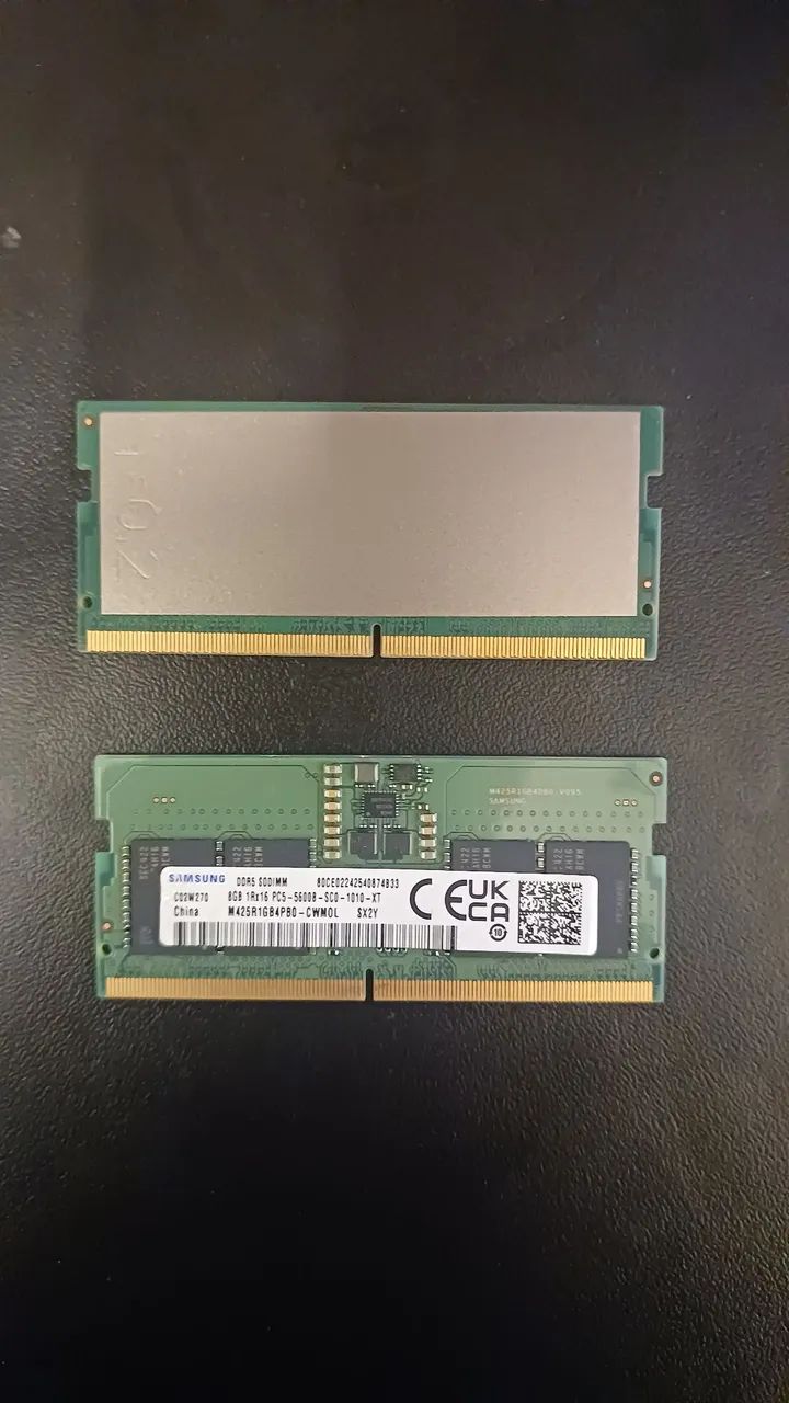 Memória RAM Samsung DDR5 16GB (2x8GB) 5600 MHz Notebook - Memória