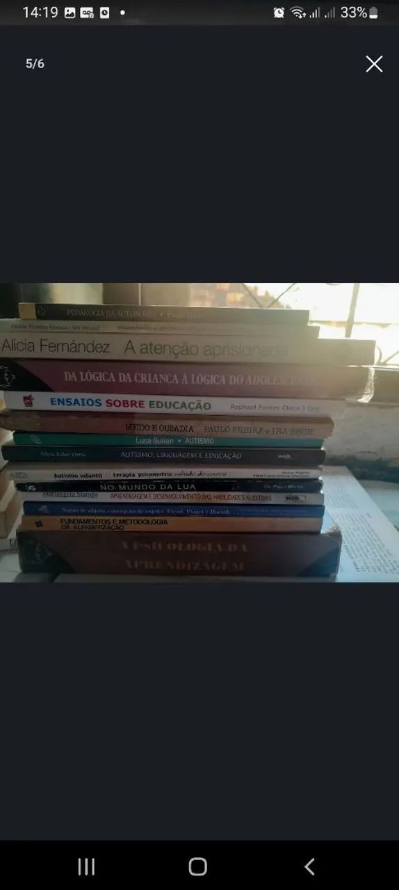 Livros de psicopedagogia, pedagogia,psicologia infantil  - Foto 3