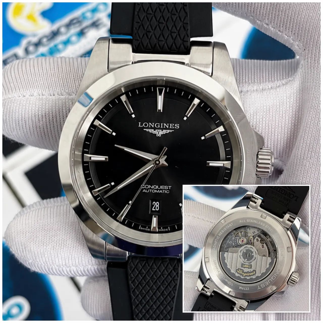 RELOGIO LONGINES CONQUEST BLACK - Acessórios - Torrões, Recife