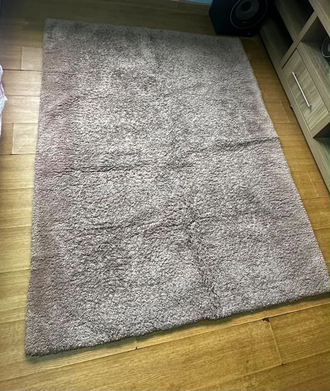 Tapete de pelo médio macio e elegante 
