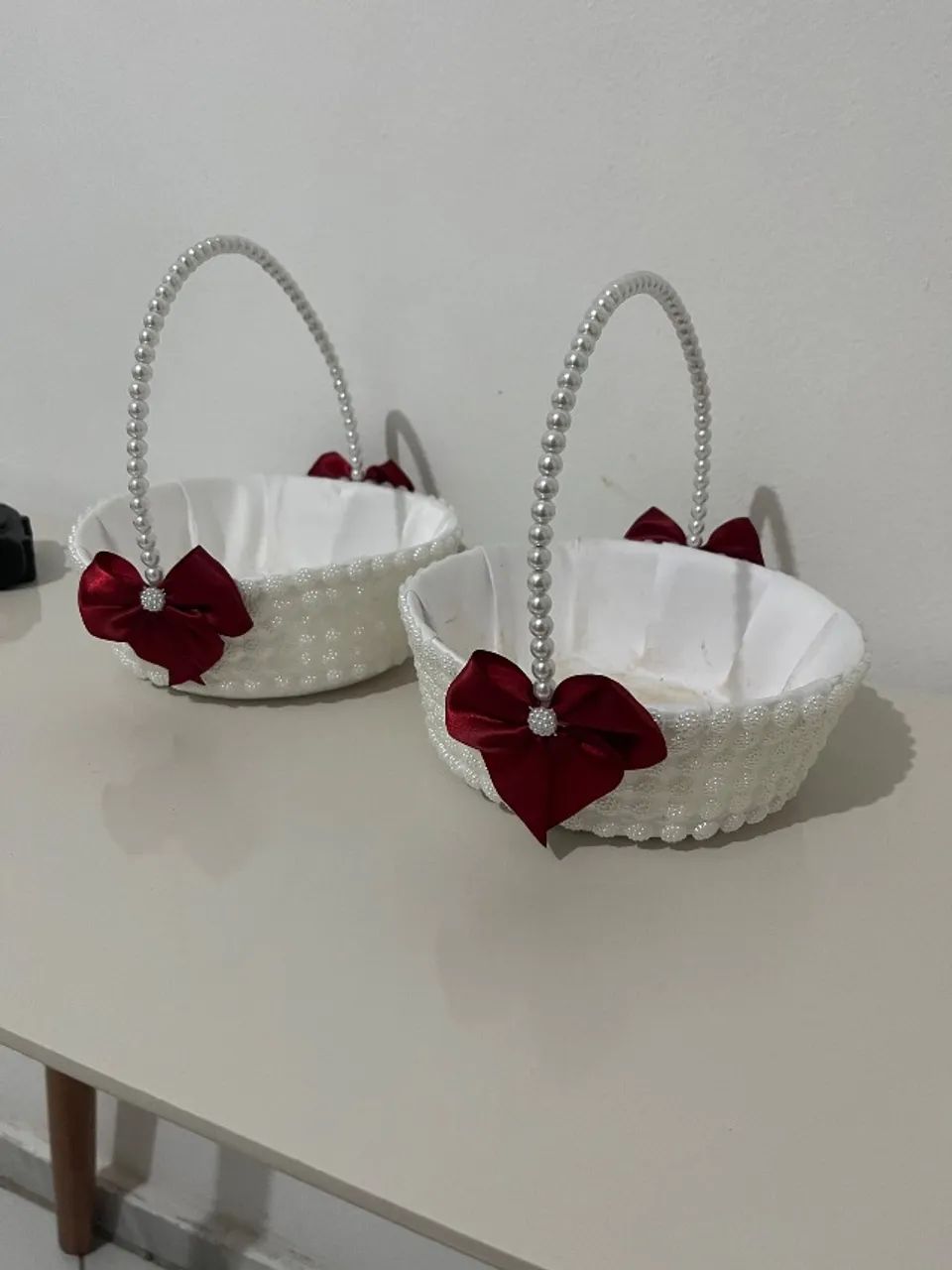 Vendo cestinha de florista de casamento