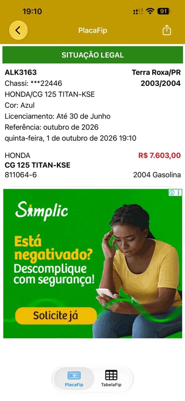 CG Titan 125 2003  - Foto 3