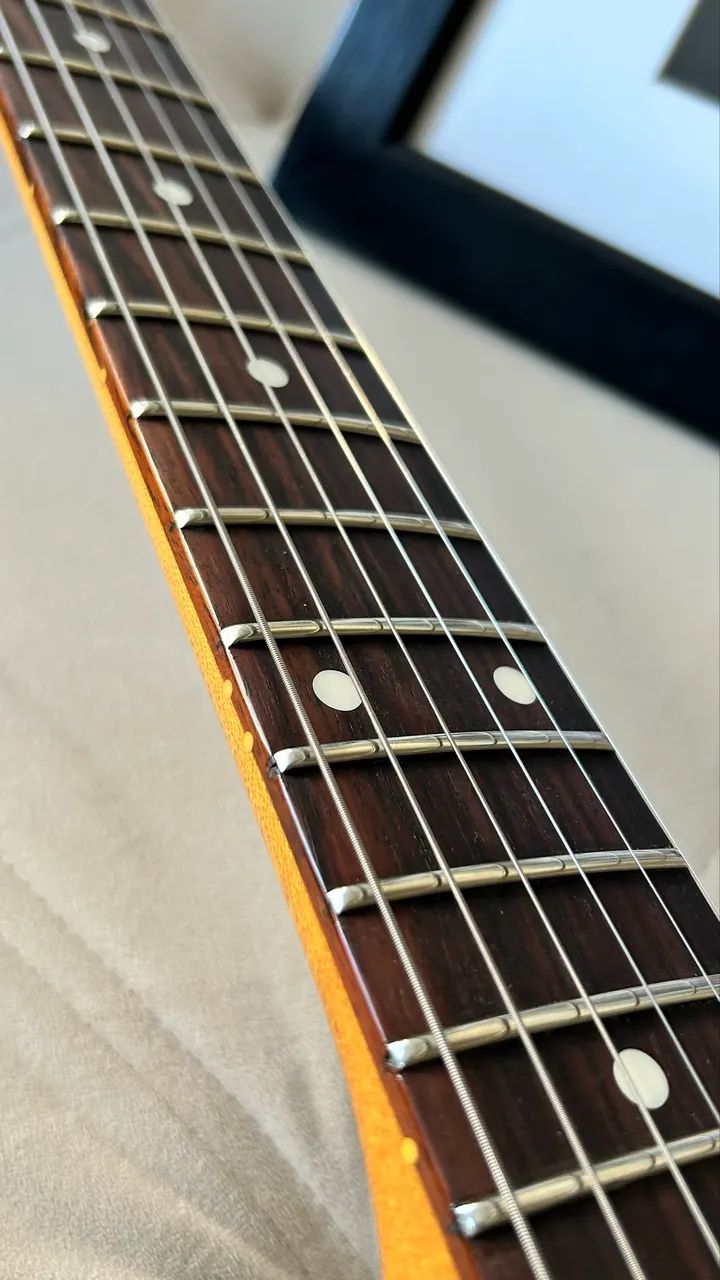 Raridade! Fender Japan TL62B '62 Reissue Custom 2013 Transparent blue - Foto 6