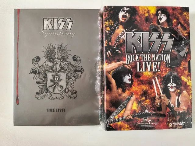 DVD Kiss Rock the Nation + Symphony
