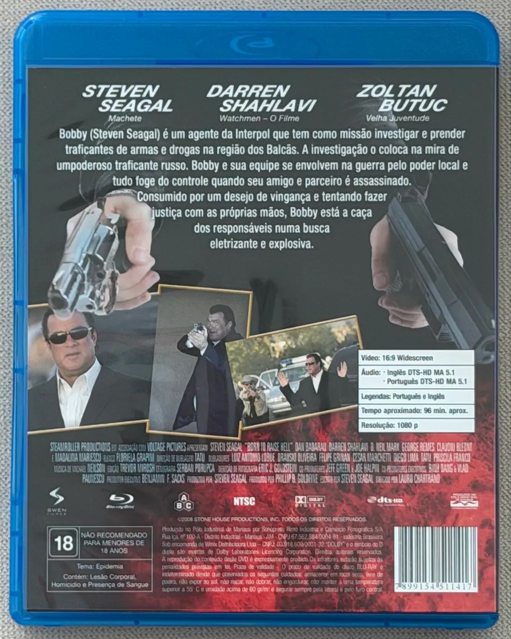 BLU-RAY VINGANÇA IMPLACÁVEL (ORIGINAL) - Foto 2