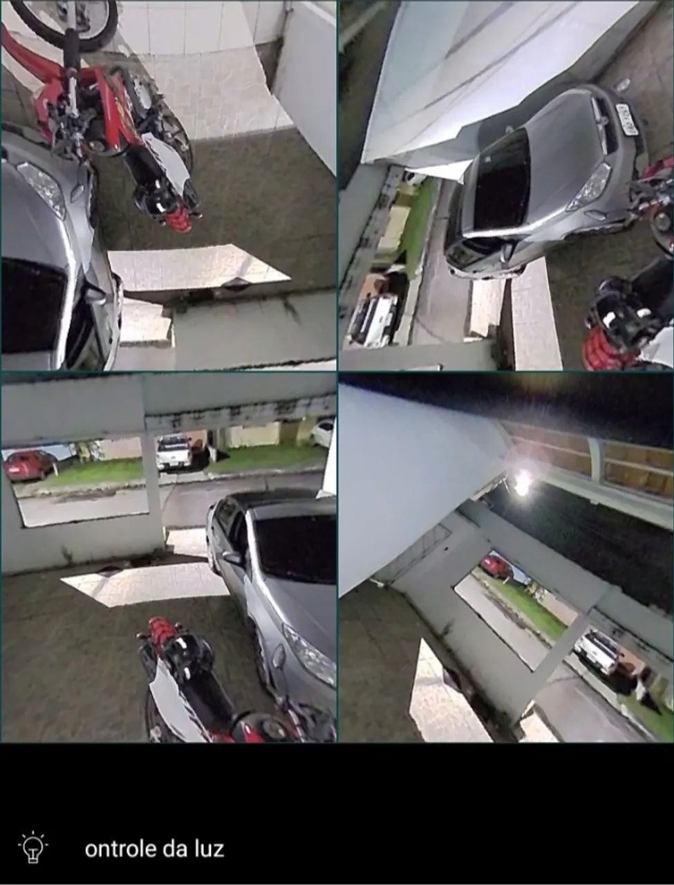 Câmera Lâmpada Wi-Fi, 360 Original (grava). App V380 - Foto 6