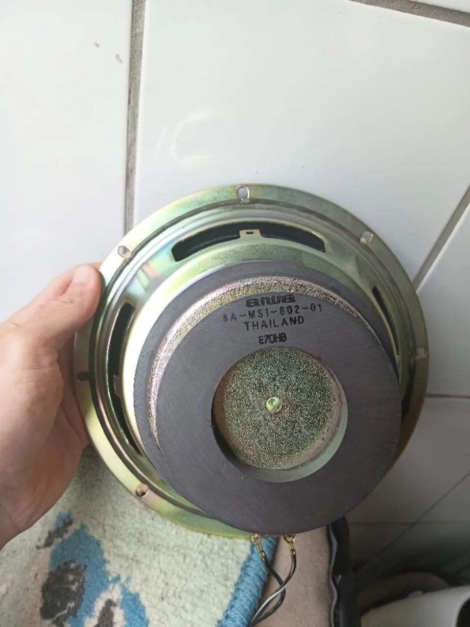 Auto falante aiwa 8 polegadas original  - Foto 3