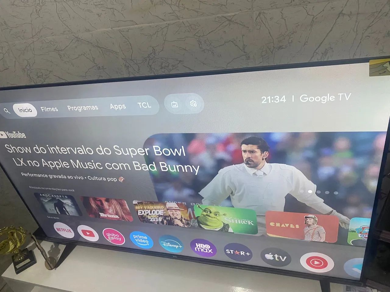 Televisão TCL Android 