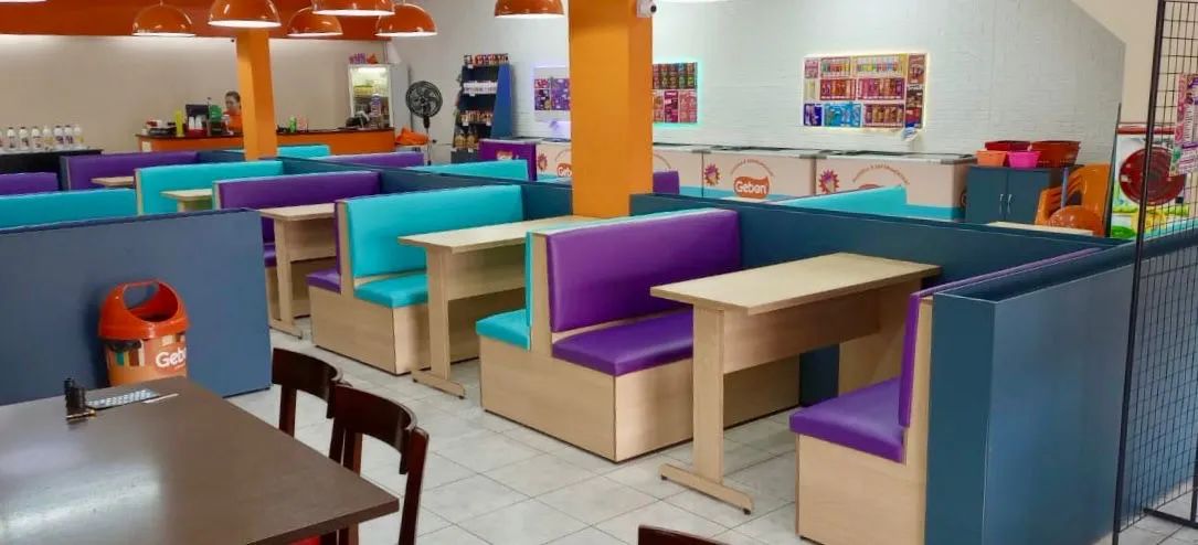 Conjunto 2 Sofás Booth + 1 Mesa DIRETO DA FÁBRICA  - Foto 3