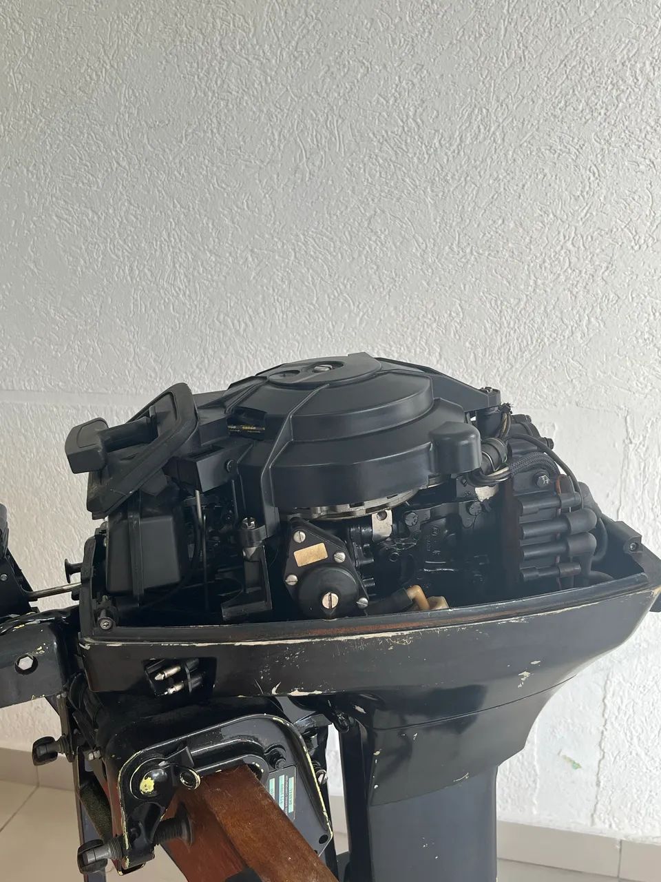Motor de poupa jonhson 15hp - Foto 3