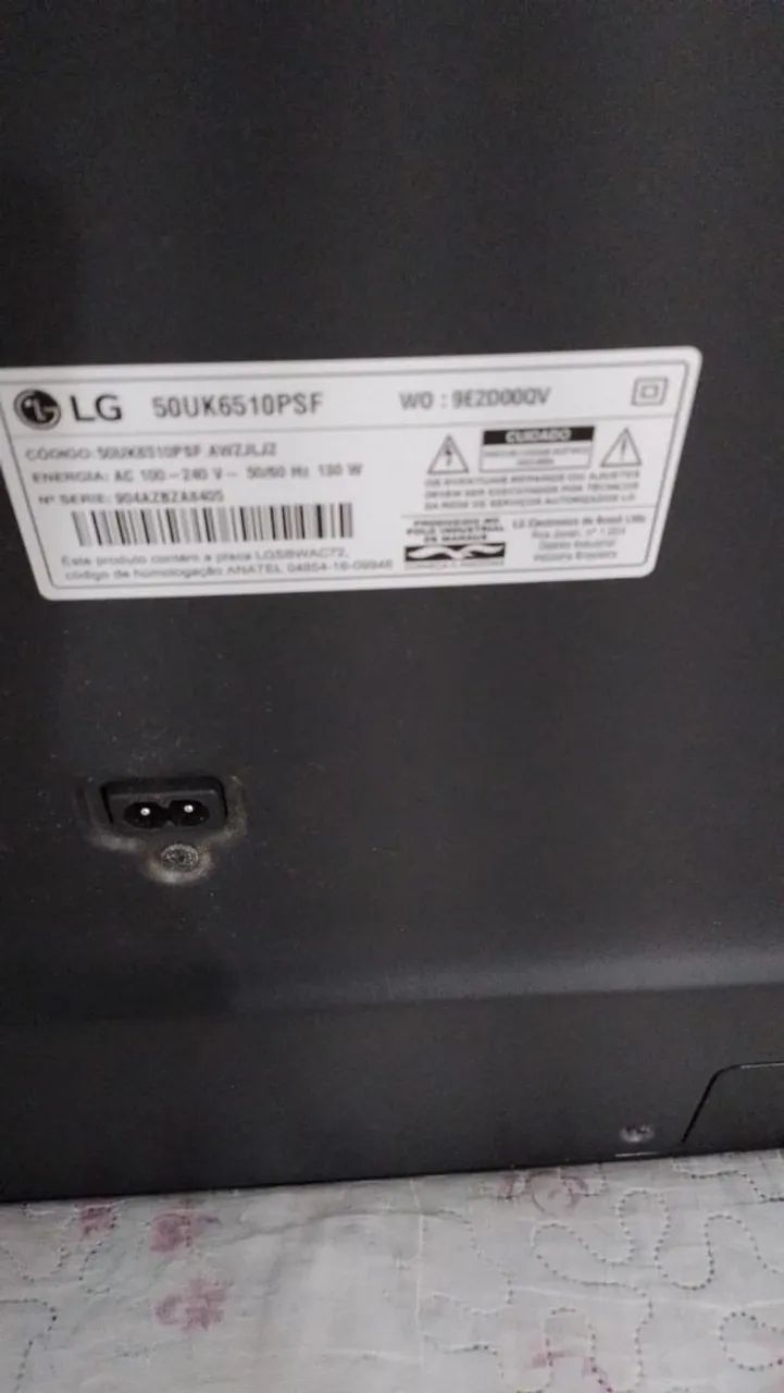 Vendo Smartv tv LG 50' polegadas  - Foto 4