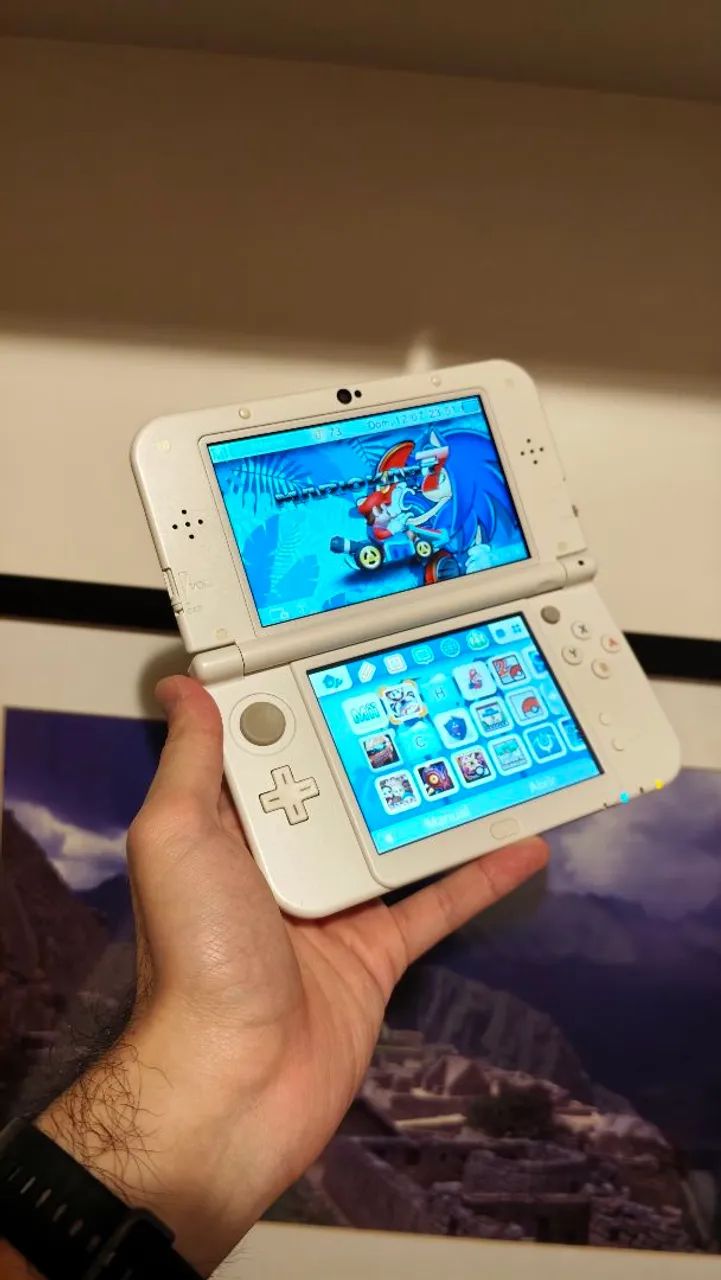 New 3DS XL Branco Dual IPS