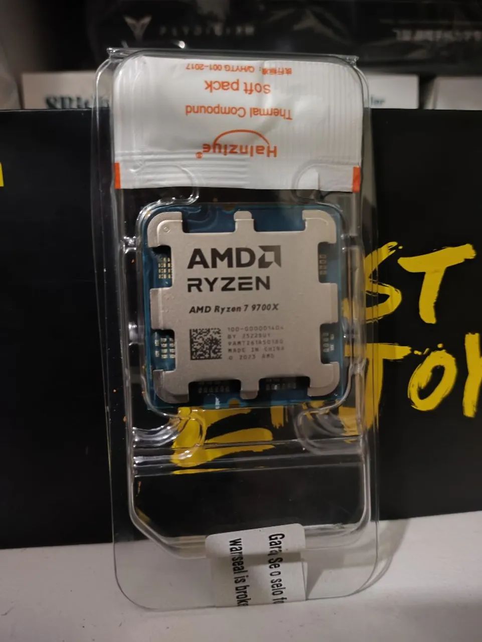 Ryzen 7 9700X AM5 Processador novo lacrado 