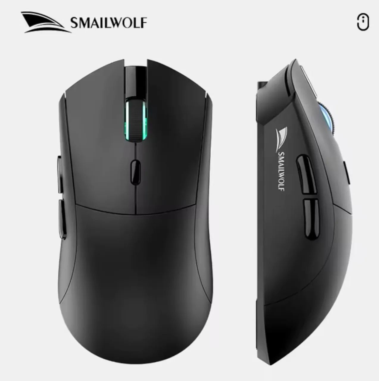 Mouse Gamer Smailwolf rs7, preto