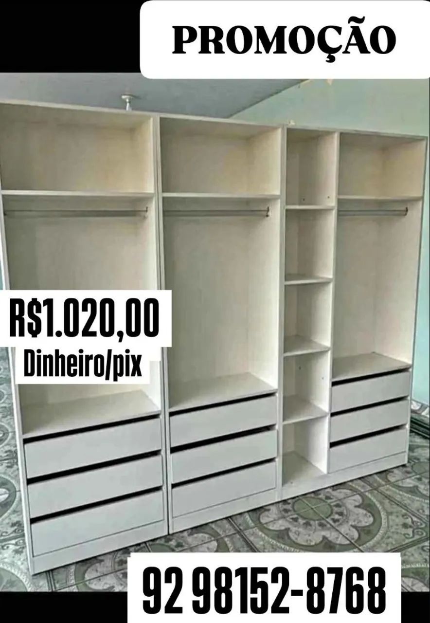 Closet em promoção 