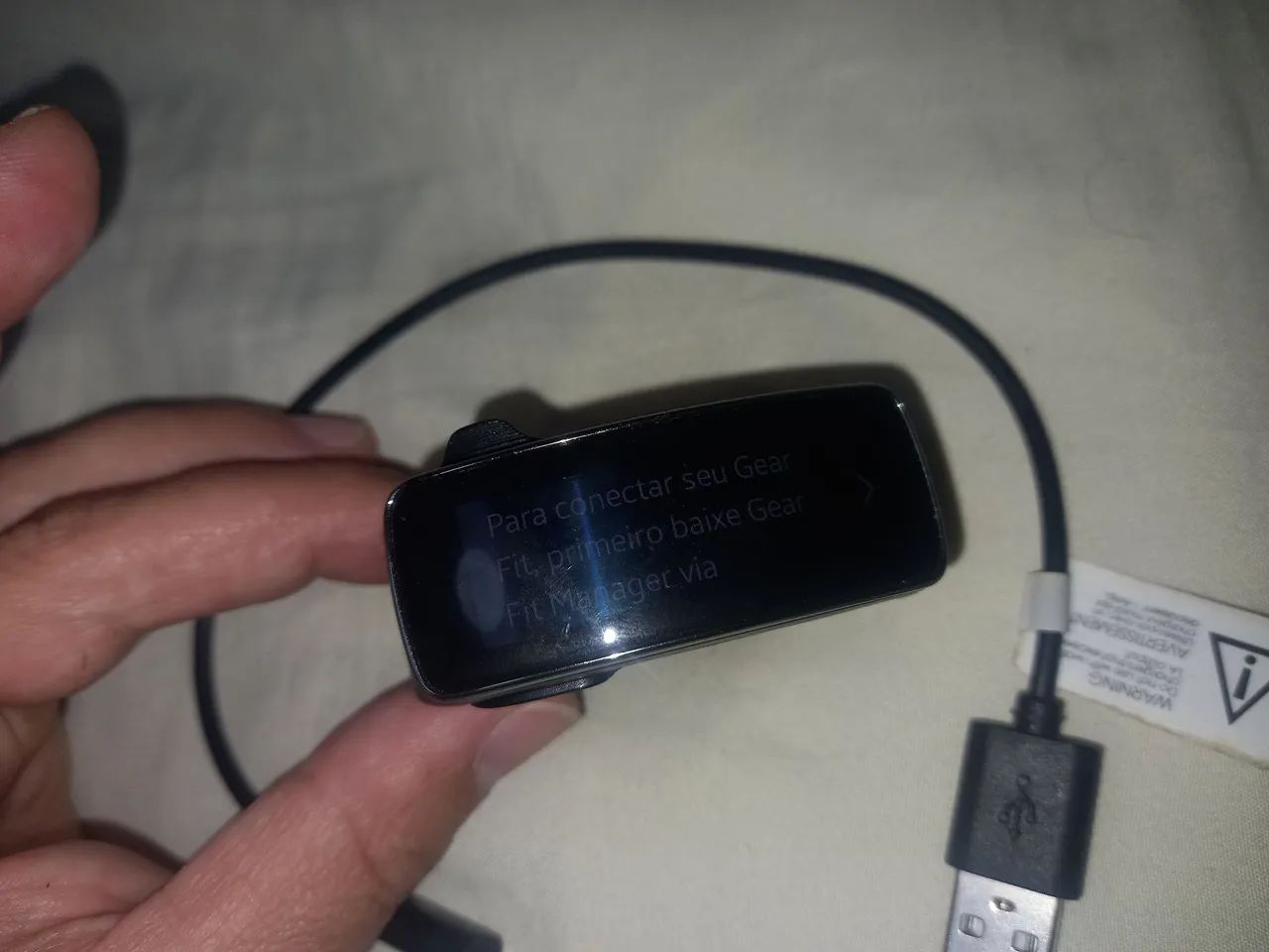 Pulseira inteligente Samsung Gear usada