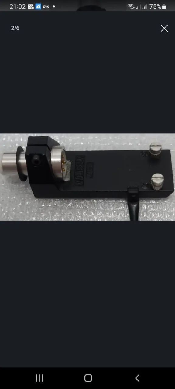 HEADSHELL  DE MAGNESIUM  MADE IN JAPAN  - Foto 4