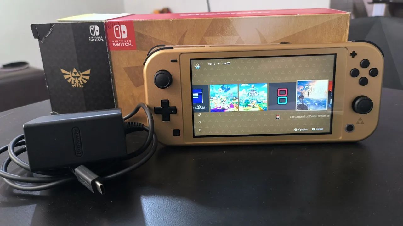 Nintendo Switch Lite - Hyrule Edition - Foto 4