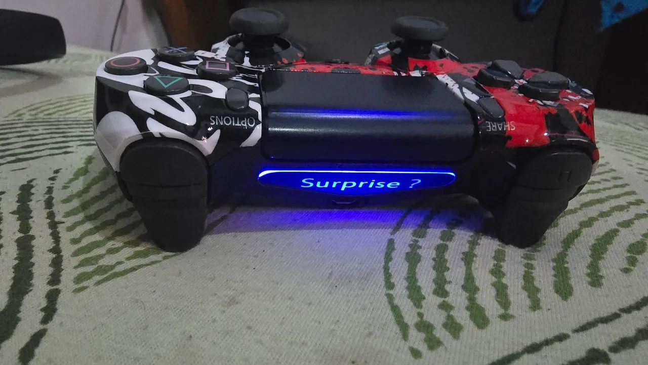 Controle de ps4 original personalizado Funcionando perfeitamente.  - Foto 2