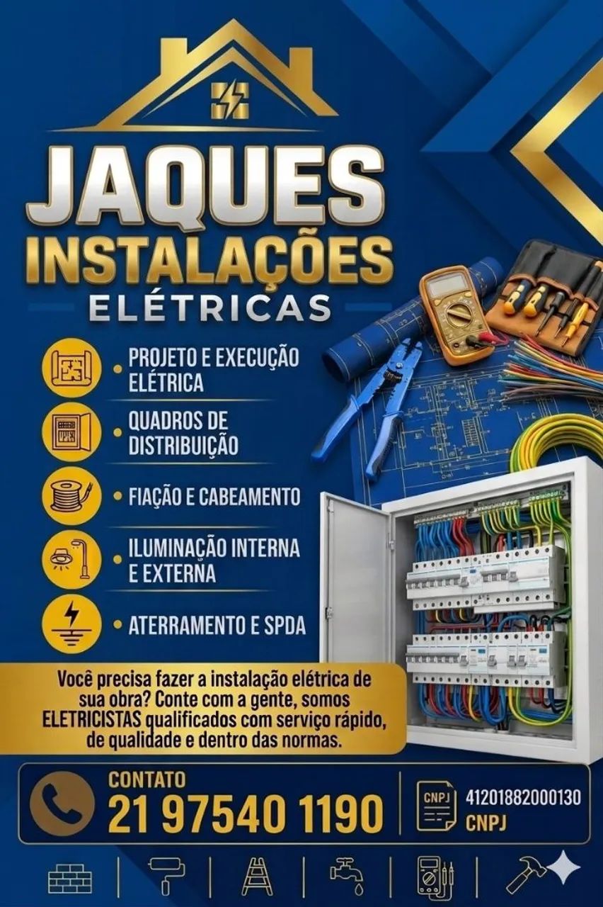 Eletricista de Obras e Manutenção