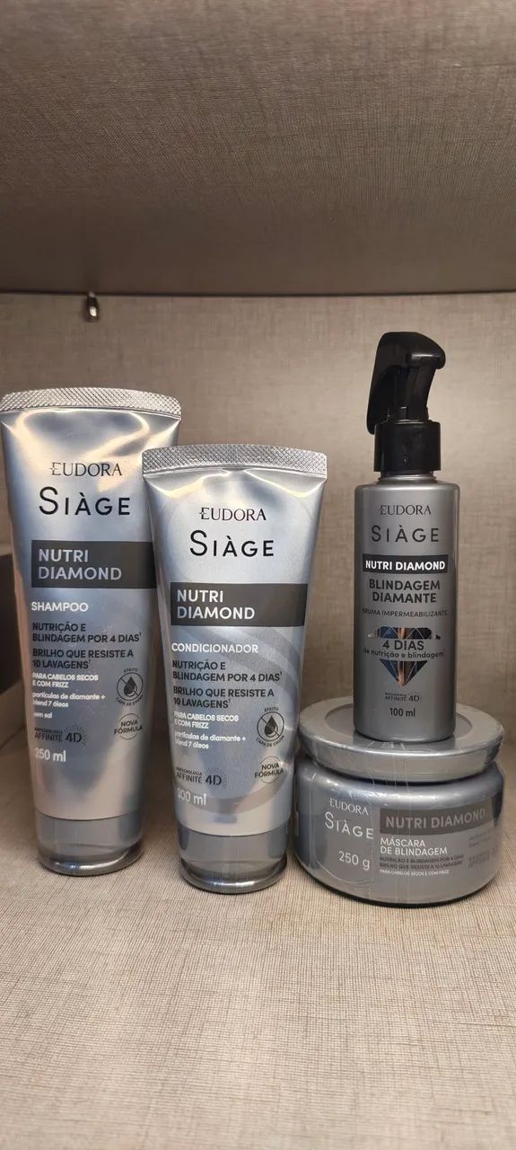 Kit Siàge Nutri Diamond - Eudora